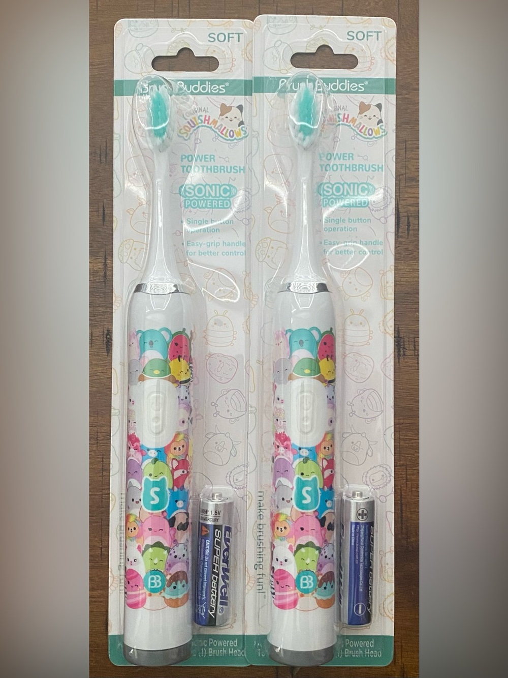 •NEW•{2} Brush Buddies Squishmallows
Sonic Powered Toothbrush